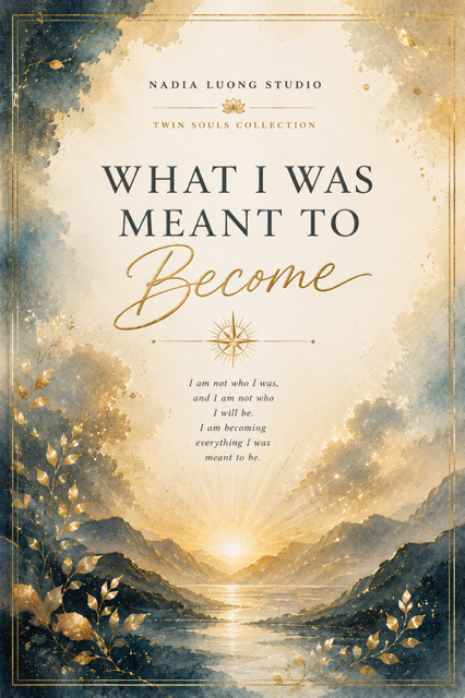 What I Was Meant to Become watercolor poetry card